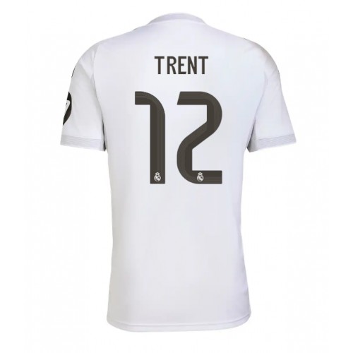 Lacne Muži Futbalové dres Real Madrid Alexander-Arnold #12 2025-26 Krátky Rukáv - Domáci